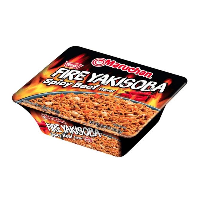 Hovedbilde Maruchan Fire Yakisoba Spicy Beef 3.99oz ...