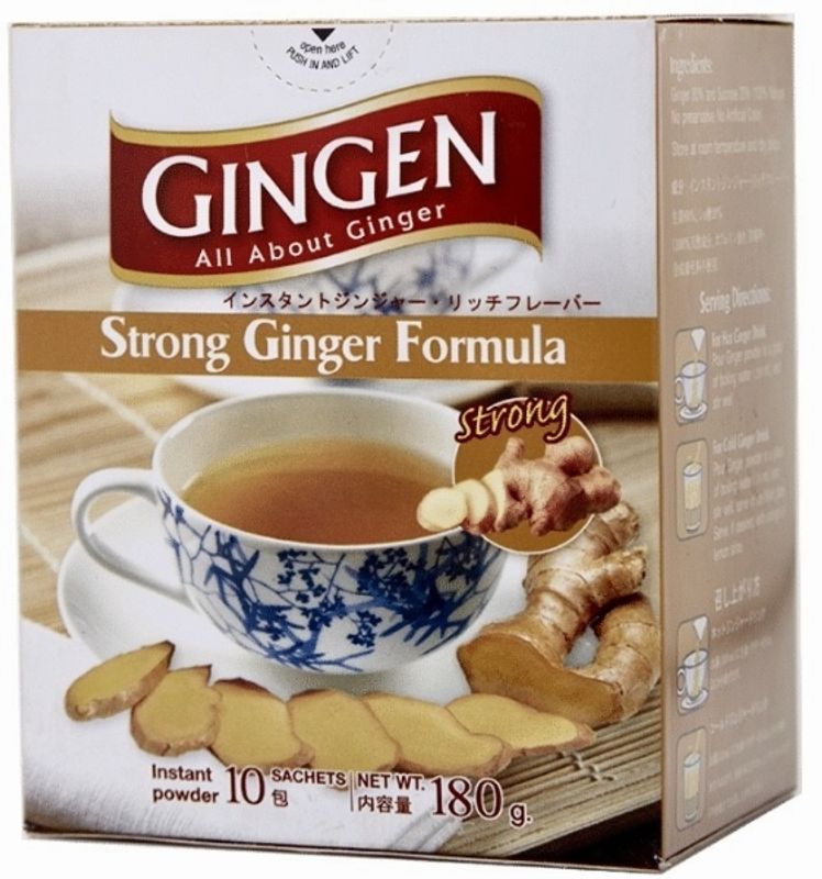 GINGEN INSTANT GINGER TEA (STRONG) 180 GR.