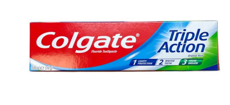 Tannkrem Triple Action Colgate 100ml.