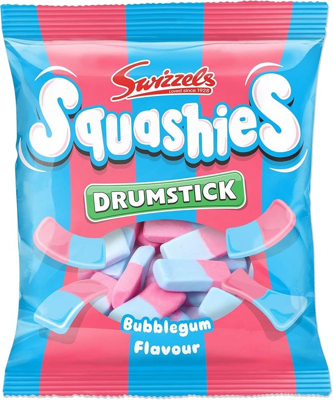 Squashies Bubblegum 140g Swizzels 140g.