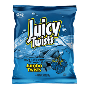Hovedbilde Juicy Twists Blue Raspberry (113g).