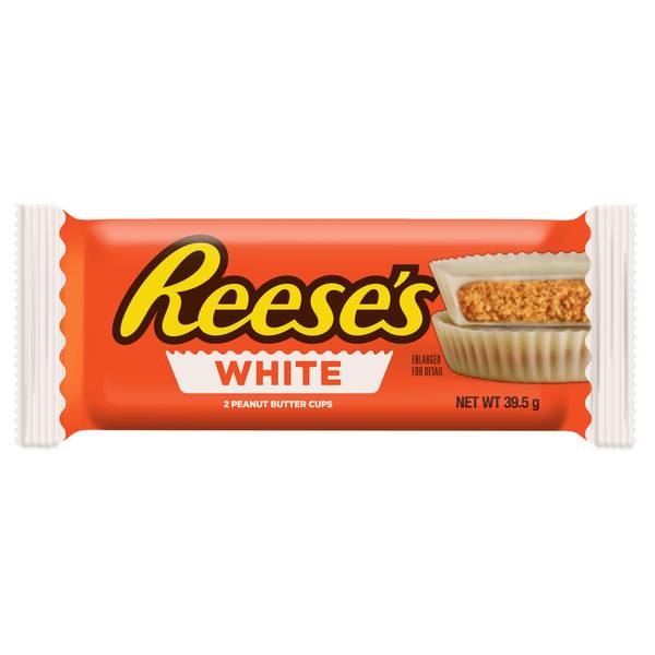 Reese's 2 White Peanutt Butter Cups 1.39oz (39g).