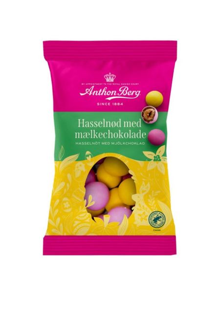 Hovedbilde Anthon Berg Hasselnøtt m/Melkesjokolade 80g