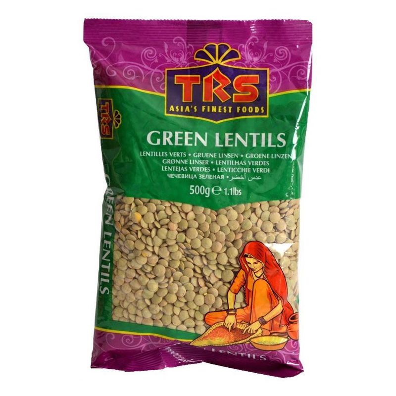 TRS Grønn Linser((Lentils Green)) 500g.