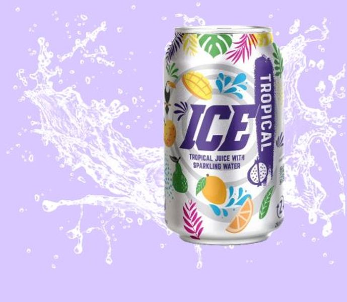 Ice Drink Tropical Drink 330ml. EU