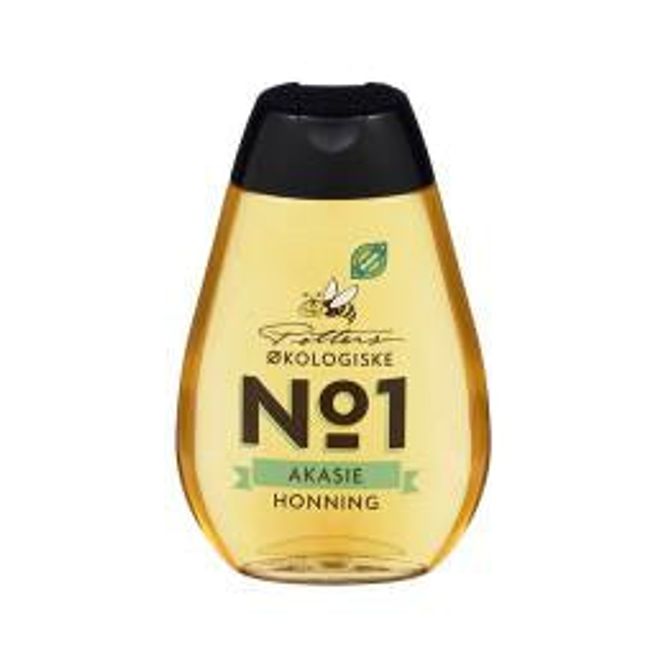 Hovedbilde Akasie Honning nr.1 Økologisk Petters 350g.