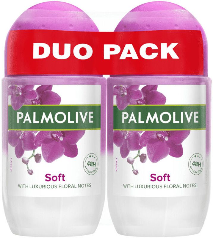 Deodorant  Palmolive Soft((Orkide)) Duo Pack 2pk.