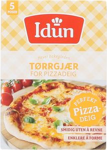 Hovedbilde T&oslash;rrgj&oslash;r Pizzadeig Idun 5pk.