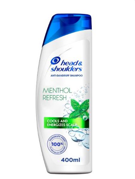 Head&Shoulders Menthol Fresh Shampoo  400ml.