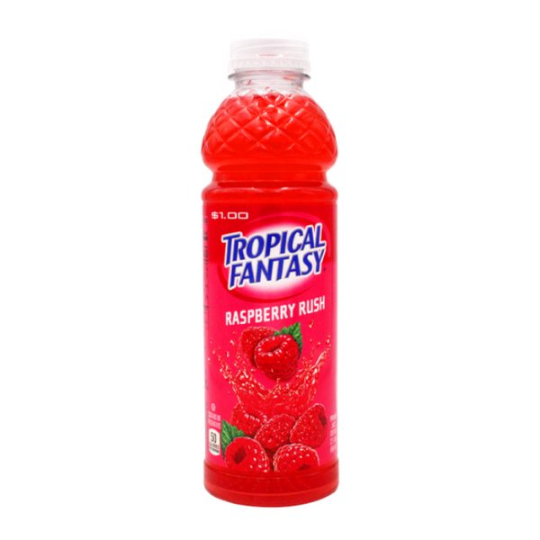 Tropical Fantasy - Premium Juice Cocktail - Raspberry Rush 591ml.
