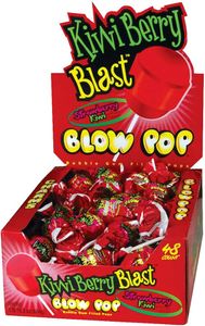 Hovedbilde Charms Blow Pop Kiwi Berry Blast 18.41g.