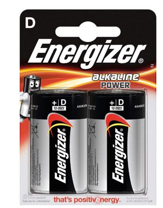 Hovedbilde Energizer Batteri D 2pk.