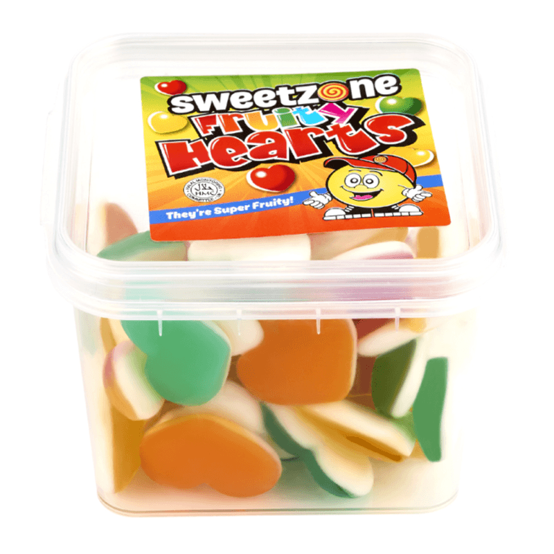 Sweetzone Fruity Hearts 170g. Halal /UK/ Dato