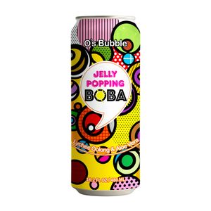 Hovedbilde O'S Bubble Jelly Popping Boba - Lychee  480ml.