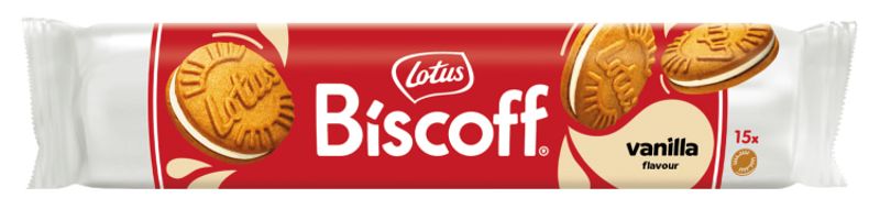 Biscoff Sandwich Vanilje Kjeks 150g.