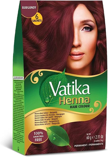 Hovedbilde Vatika Henna Hair Colour Burgundy 60g.