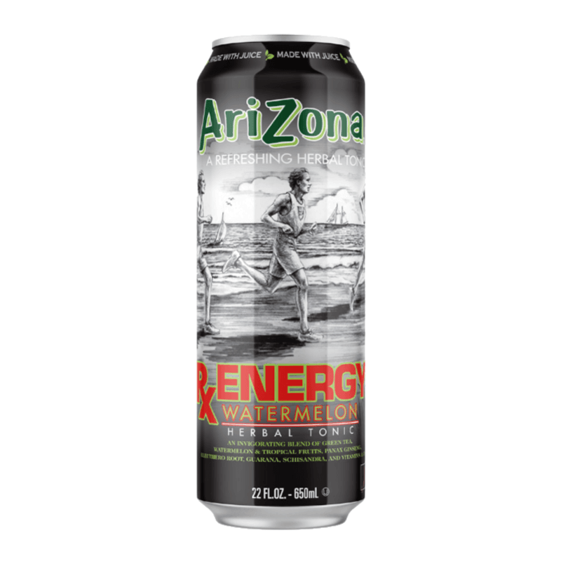 Arizona RX Energy Watermelon 22oz 650ml.