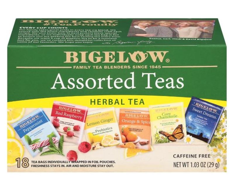 Assorted Tea Herbal Tea Bigelow 18tp.