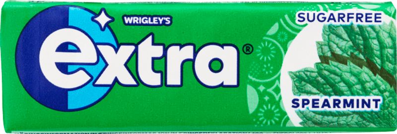 Extra Spearmint Tyggegummi 14g.