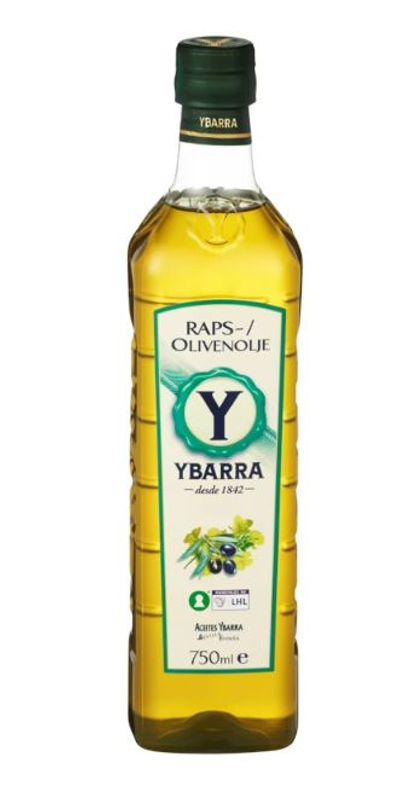 Ybarra Raps-/olivenolje 750ml.