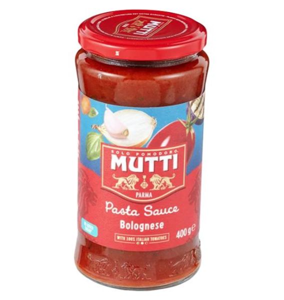 Mutti pastasaus Bolognese 400g.