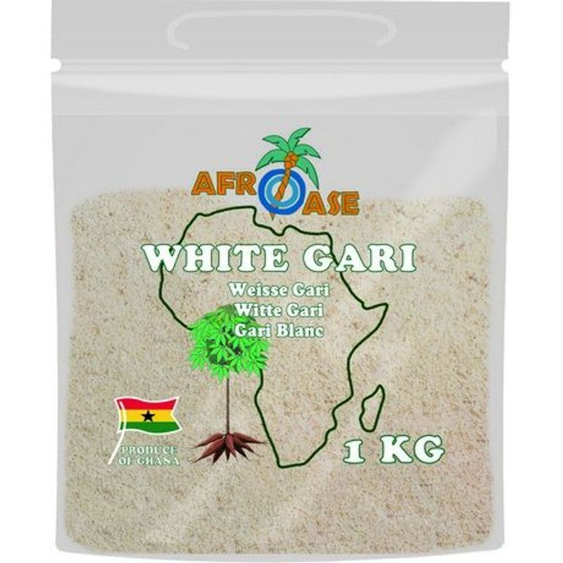  Afroase White Gari 1kg.