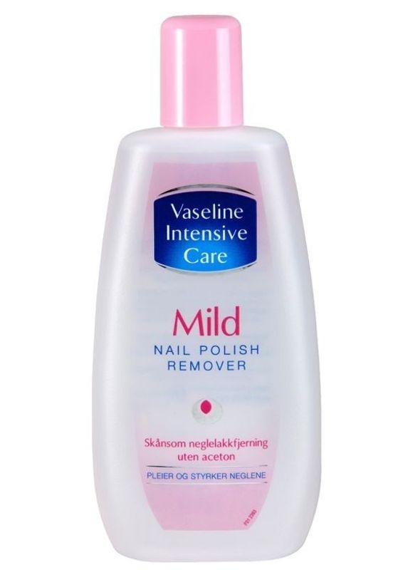 Nail Polish Remover Mild Vaseline Intensive Care 125ml.