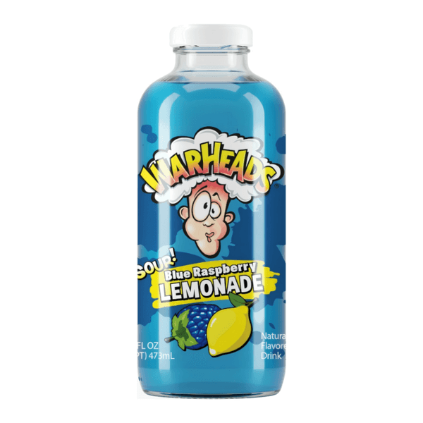 Warheads Sour Blue Raspberry Lemonade (473ml).
