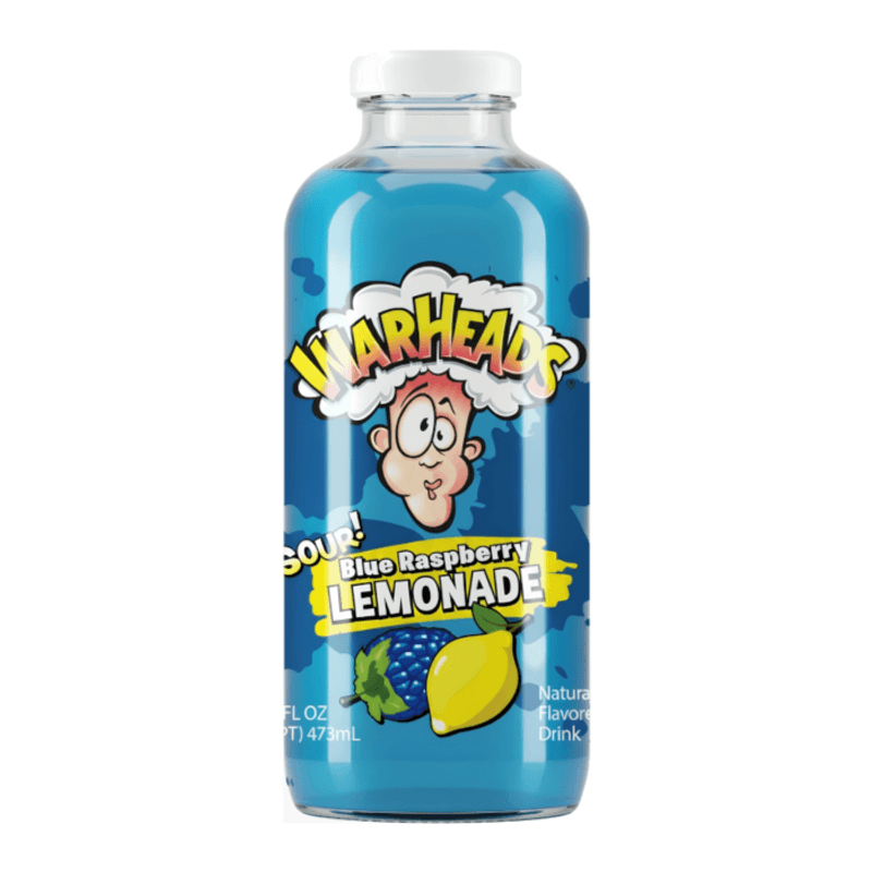 Warheads Sour Blue Raspberry Lemonade (473ml).
