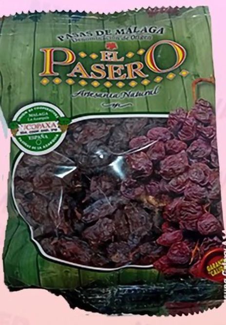 Hovedbilde El Pasero Blå Rosiner 200g*15st./ Dato