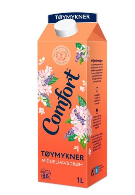 Hovedbilde Comfort Tøymykner Middelhasdrøm 1L