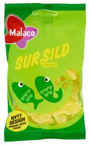 Hovedbilde Malaco Sur Sild 100g.