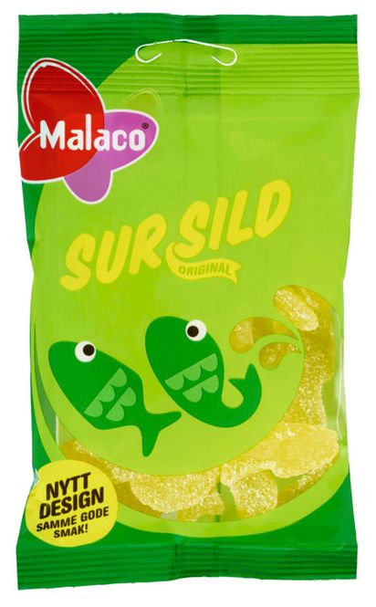 Hovedbilde Malaco Sur Sild 100g./ dato
