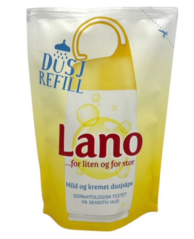 Lano  Dusjsåpe Refill 250ml.