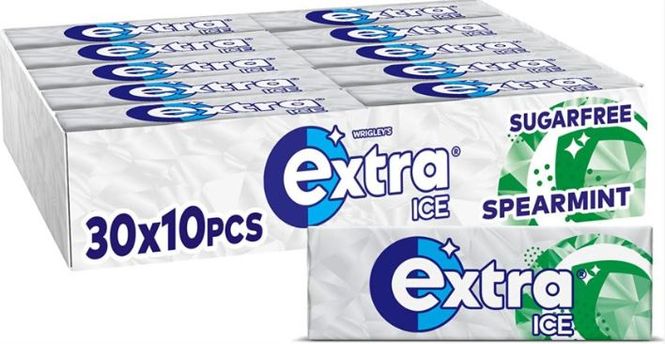Hovedbilde Extra Tyggegummi Ice Spearmint 10st*30pk.