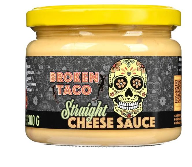 Hovedbilde Broken Taco Chezzy Cheese Salsa 300g.