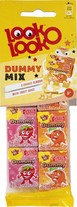 Hovedbilde Look-O-Look Dummy Mix Strawberry & Orange 60g. ...