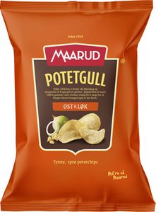 Hovedbilde Maarud Potetgull Ost&L&oslash;k 200g.