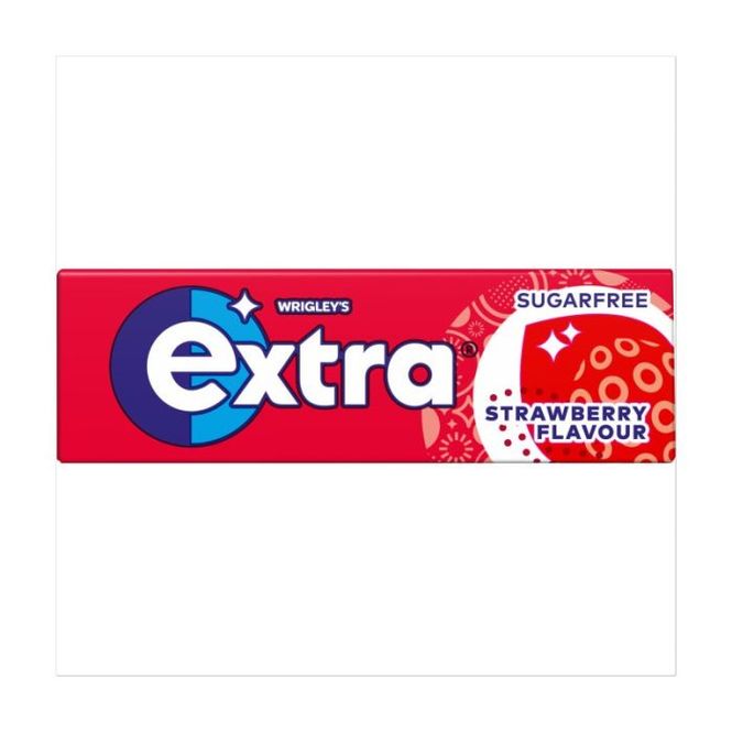 Hovedbilde Extra Tyggegummi Strawberry  14g.