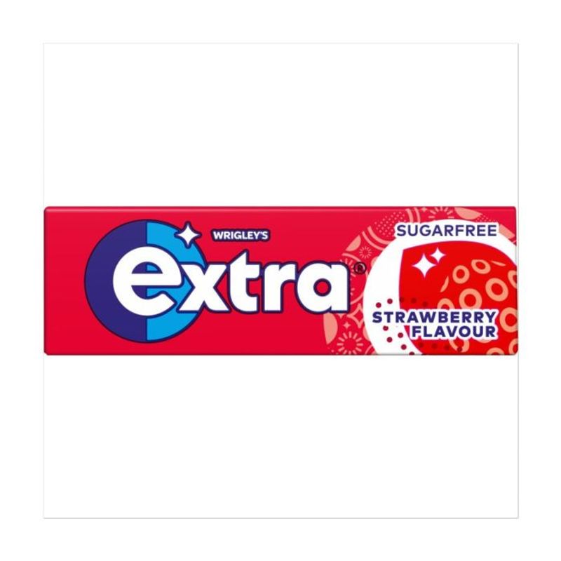 Extra Tyggegummi Strawberry  14g.