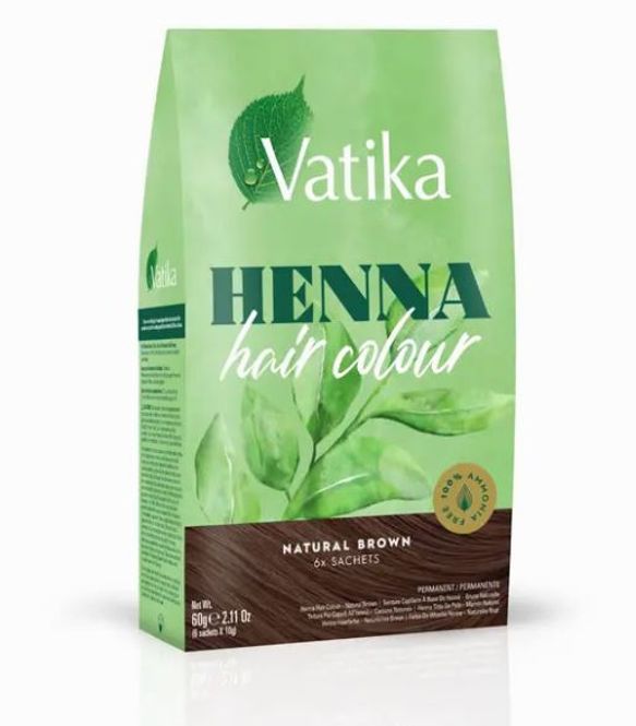 Hovedbilde  Vatika Henna Hair Colour Natural Brown  60g.