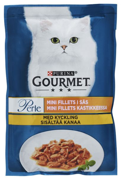 Gourmet Perle Kylling Purina 85g.