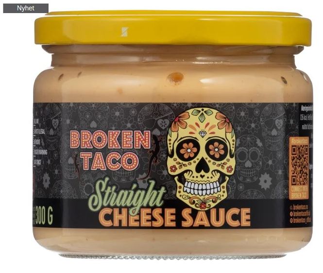 Hovedbilde Brokken Taco Chezzy Cheese Salsa  300g.