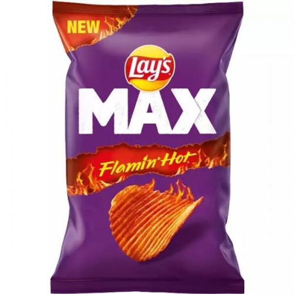 LAYS MAX FLAMIN HOT 150G*20st ./ Hele Kartong/Dato