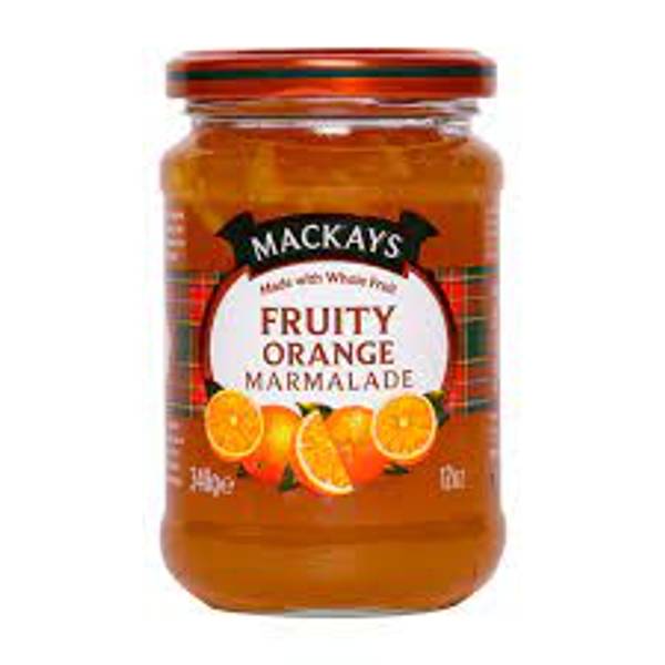 Mackays Fruity Orange(Appelsinmarmelade St) 340g.