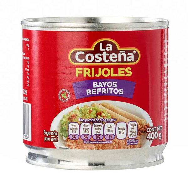 Stuede Pinto Bønner ((Refried Pinto Beans)) La Costena 400g. Norway