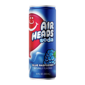 Hovedbilde Airheads Soda - Blue Raspberry 12oz (355ml). USA