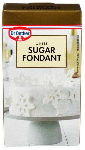 Dr.Oetker Sukkerfondant Hvit 250g.