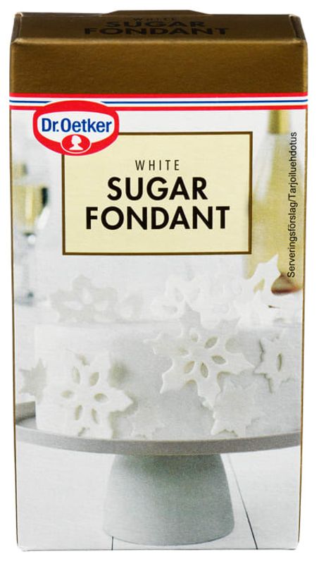 Dr.Oetker Sukkerfondant Hvit 250g.