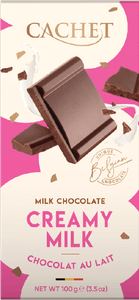 Hovedbilde Cachet Milk Chocolate Creamy Milk 100g.
